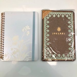 SIMPLY SILHOUETTE + WALMART Journals Set of 2 Spiral + Book Bound Lined NEW!